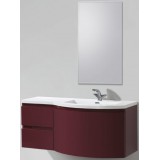 Мебель для ванной BelBagno Prospero 120 подвесная правая rosso brilliante