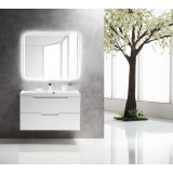 Мебель для ванной BelBagno Vittoria 100 подвесная bianco lucido