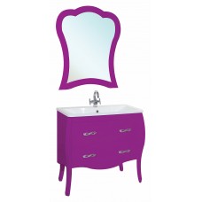Мебель для ванной Bellezza Грация 100 фиолетовая