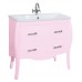 Мебель для ванной Bellezza Грация 80 розовая