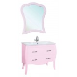 Мебель для ванной Bellezza Грация 90 розовая
