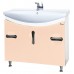 Мебель для ванной Bellezza Лагуна 105 бежевая с раковиной Стиль