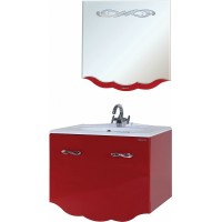 Мебель для ванной Bellezza Версаль 100 красная 1 внутренний ящик