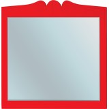 Зеркало Bellezza Эстель 80 красное