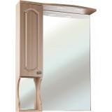 Зеркало-шкаф Bellezza Камелия 65 L светлый лен