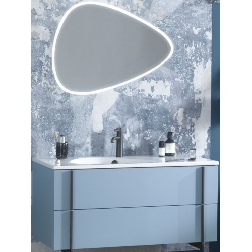 Мебель для ванной Jacob Delafon Nouvelle Vague 120 подвесная блестящий аквамарин