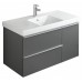 Мебель для ванной Jacob Delafon Odeon Up 105 подвесная серый антрацит
