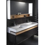 Мебель для ванной Jacob Delafon Terrace 150 подвесная черная матовая