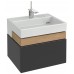 Мебель для ванной Jacob Delafon Terrace 60 подвесная мягкий черный матовый