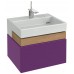Мебель для ванной Jacob Delafon Terrace 60 подвесная сливовый блестящий лак