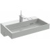 Мебель для ванной Jacob Delafon Terrace 80 подвесная белая глянцевая раковина с подсветкой зеркало с USB разъемом