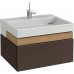 Мебель для ванной Jacob Delafon Terrace 80 подвесная светло-коричневая раковина с подсветкой