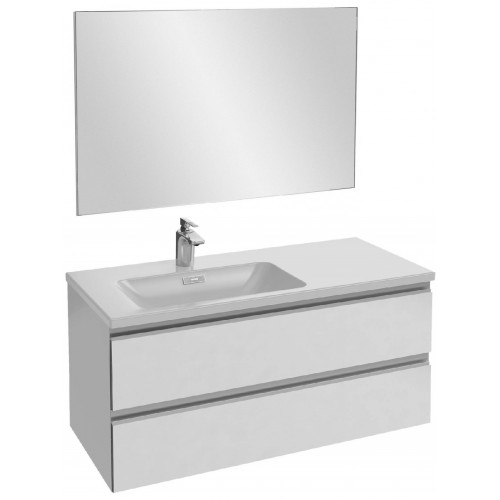 Мебель для ванной Jacob Delafon Vox 100 подвесная левая белый блестящий лак