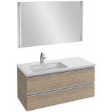 Мебель для ванной Jacob Delafon Vox 100 подвесная левая квебекский дуб с зеркалом с подсветкой