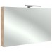 Мебель для ванной Jacob Delafon Vox 100 подвесная левая квебекский дуб с зеркалом-шкафом