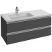 Мебель для ванной Jacob Delafon Vox 100 подвесная левая серый антрацит глянцевый