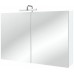 Мебель для ванной Jacob Delafon Vox 100 подвесная правая с 3-мя ящиками белая блестящая с зеркалом-шкафом