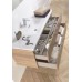 Мебель для ванной Jacob Delafon Vox 120 подвесная с 2-мя ящиками с изогнутой ручкой ореховое дерево