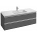 Мебель для ванной Jacob Delafon Vox 120 подвесная серый антрацит глянцевый