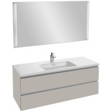 Мебель для ванной Jacob Delafon Vox 120 подвесная серый титан глянцевый
