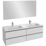 Мебель для ванной Jacob Delafon Vox 140 подвесная белый блестящий лак