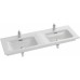 Мебель для ванной Jacob Delafon Vox 140 подвесная серый антрацит глянцевый с зеркалом с подсветкой