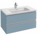 Мебель для ванной Jacob Delafon Vox 80 подвесная матовый аквамарин