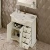 Мебель для ванной Opadiris Клио 90 напольная слоновая кость