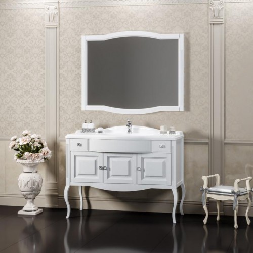 Мебель для ванной Opadiris Лаура 100 напольная белая
