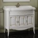 Мебель для ванной Opadiris Лоренцо 100 напольная белая с патиной