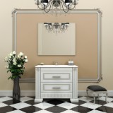 Мебель для ванной Opadiris Оникс 105 напольная серебро