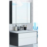 Мебель для ванной Roca Ronda 80 подвесная белая глянцевая антрацит
