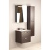 Мебель для ванной Roca Victoria Nord 60 подвесная правая зеркальный шкаф черный глянцевый
