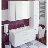 Мебель для ванной СанТа Омега 100 подвесная белая