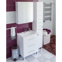 Мебель для ванной СанТа Омега 70 напольная с зеркалом Стандарт 70