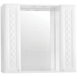 Зеркало-шкаф Style Line Канна 90x86 ЛС-00000167 со светильником