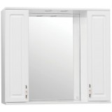 Зеркало-шкаф Style Line Олеандр-2 90x83 ЛС-00000242 со светильником