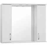 Зеркало-шкаф Style Line Панда 100x83 ЛС-00000239 со светильником
