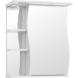 Зеркало-шкаф Style Line Волна 60x73 ЛС-00000121 правый со светильником