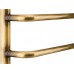 Полотенцесушитель электрический Domoterm Стефано П6 40x60, античная бронза, L